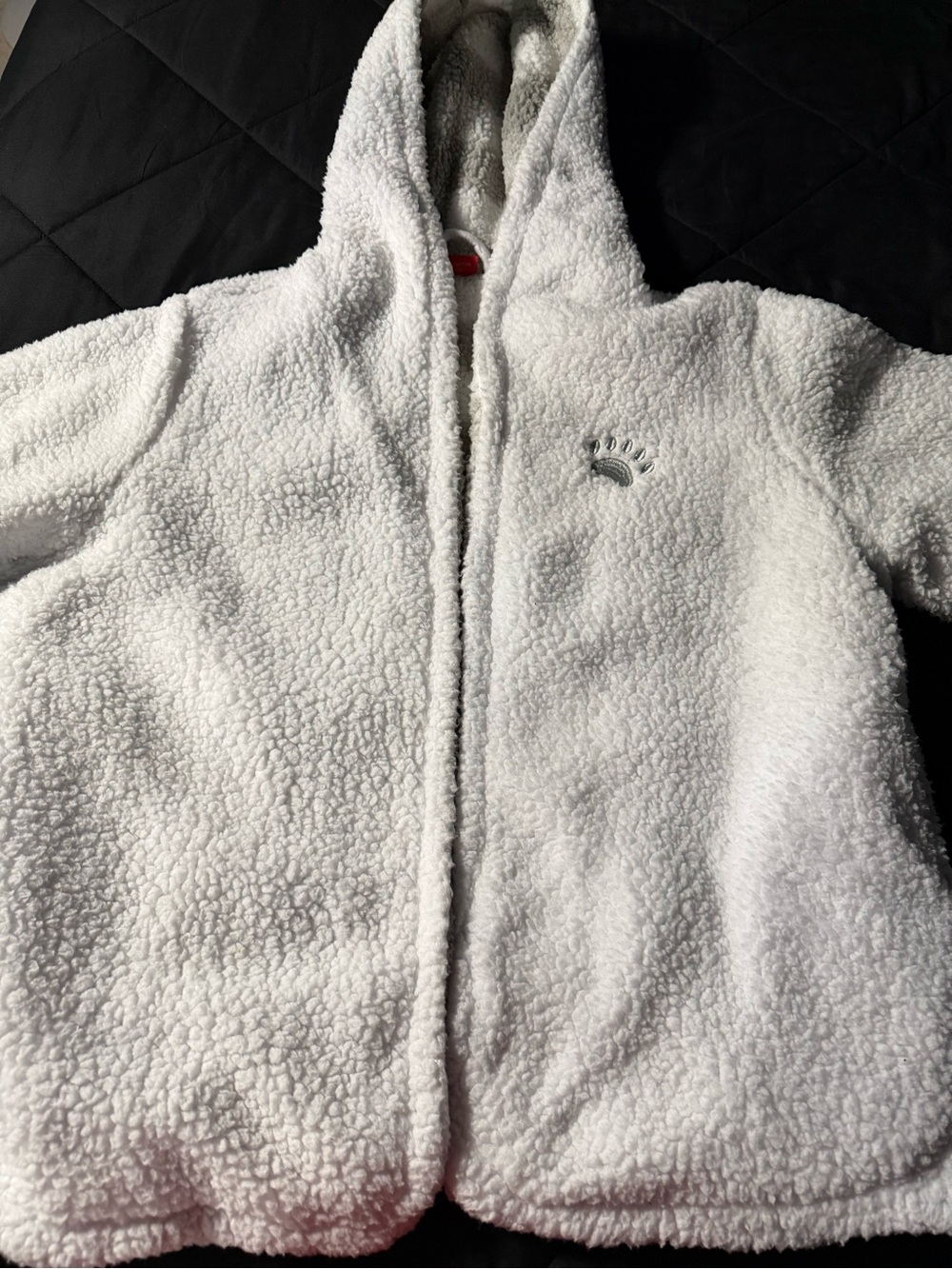 Coca Cola White Sherpa Hoodie
